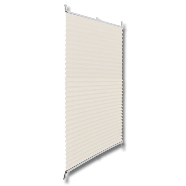 Plisé Para Ventana Persiana 60X125cm Crema