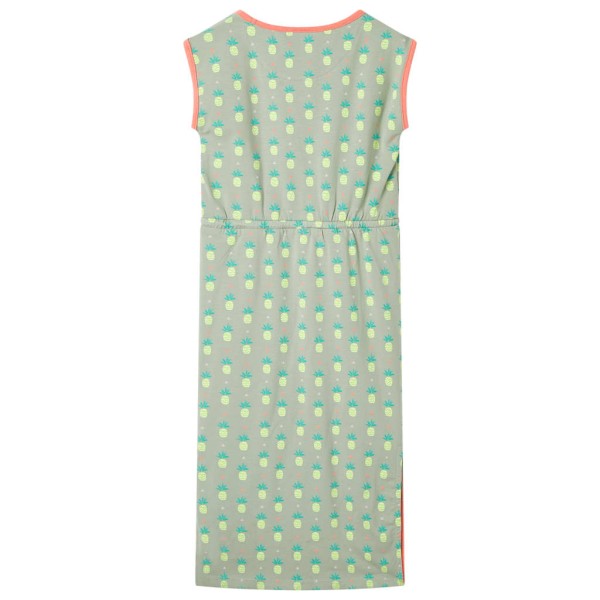 Vestido infantil verde mint viejo 104