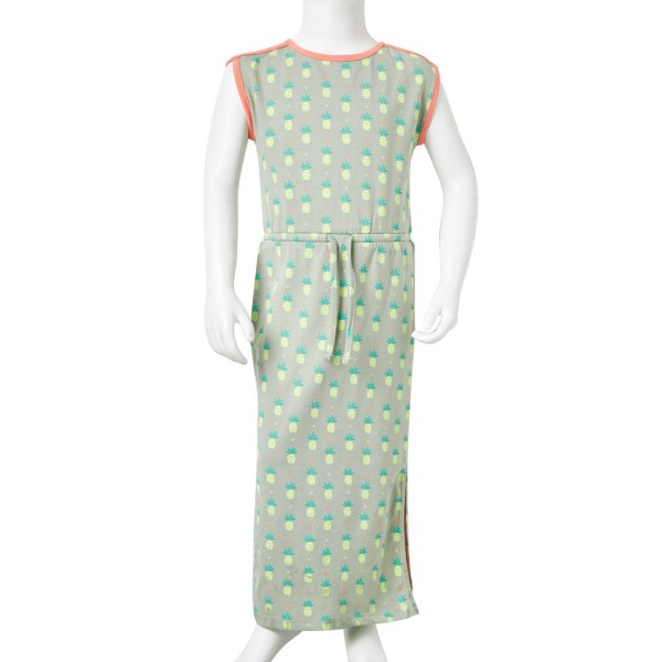 Vestido infantil verde mint viejo 104