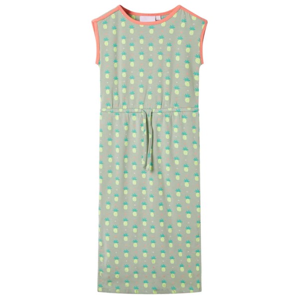 Vestido infantil verde mint viejo 128