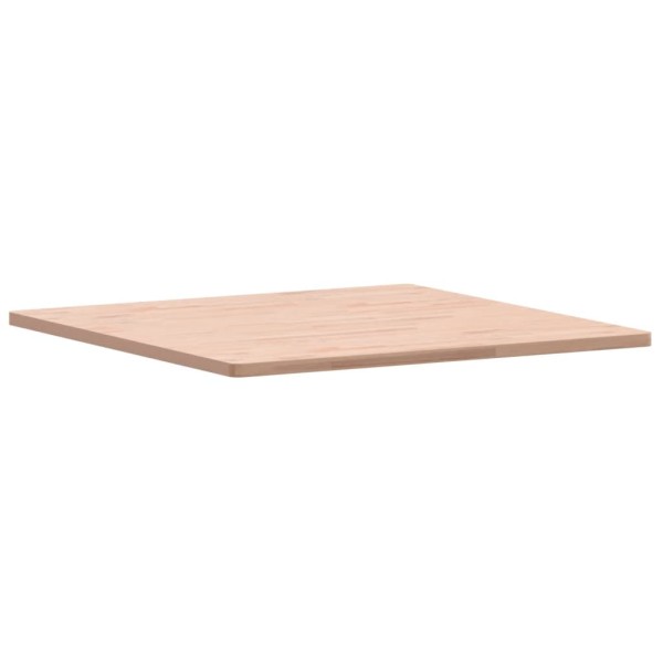 Tablero de mesa cuadrado de madera maciza de haya 90x90x2,5 cm