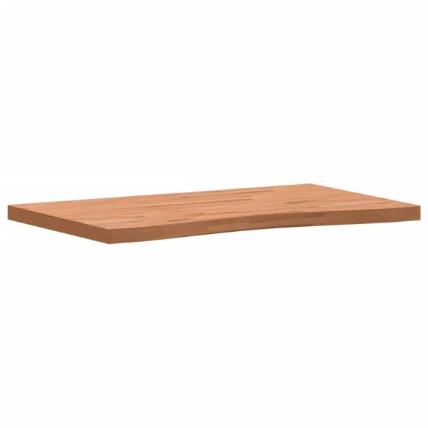 Tablero de escritorio madera maciza de haya 100x(55-60)x4 cm