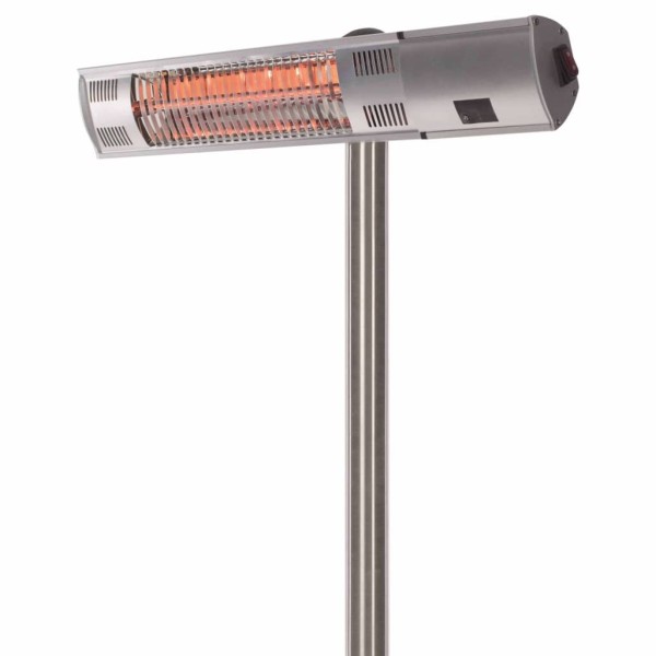 Sunred Calefactor de pie Royal Diamond 2000 W rosa oro plateado