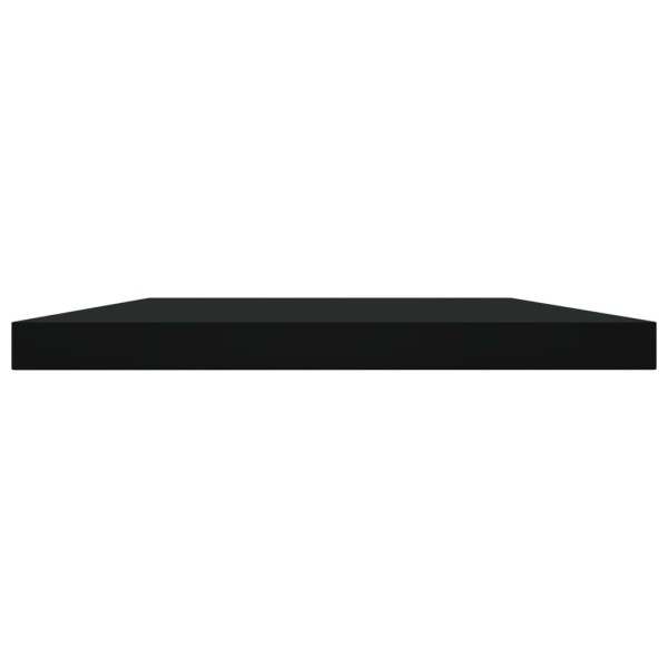 Estantes para estantería 4 uds contrachapada negro 40x20x1,5 cm