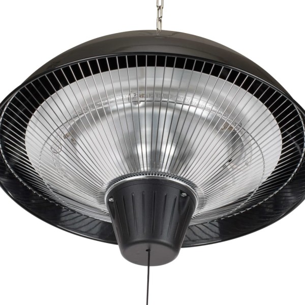 Tristar Calefactor de patio colgante KA-5273 halógeno negro