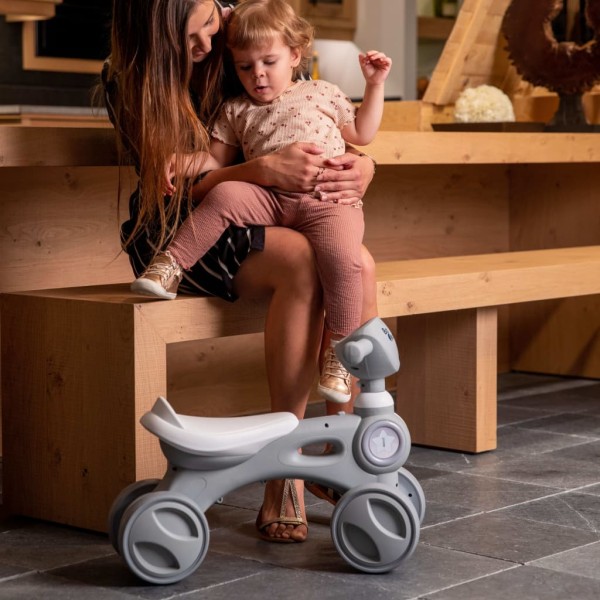 Bo Jungle Correpasillos para bebés Jumpy B-Bike gris