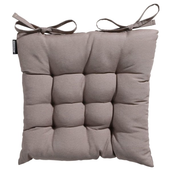 Madison Cojín para silla Panama 46x46 cm taupe