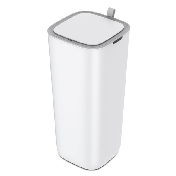 EKO Cubo de basura con sensor Morandi 30 L blanco