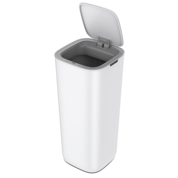 EKO Cubo de basura con sensor Morandi 30 L blanco