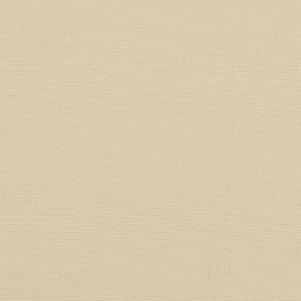 Cojines de banco de jardín 2 uds tela Oxford beige 100x50x7 cm