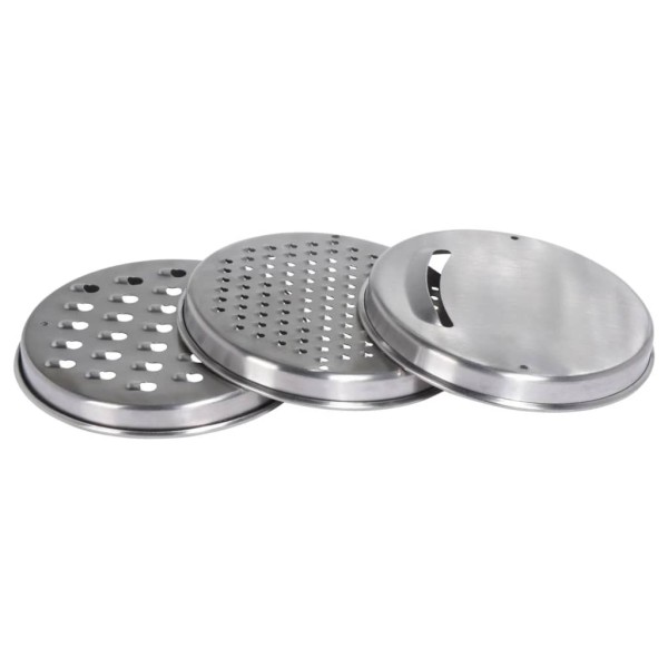 Excellent Houseware Tazón para mezclar y ralladores 4 pzas acero inox