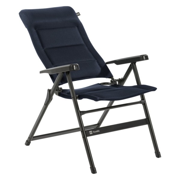 Travellife Silla reclinable Barletta Comfort azul L