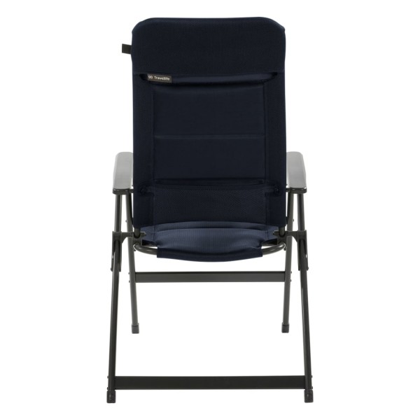 Travellife Silla reclinable Barletta Comfort azul L