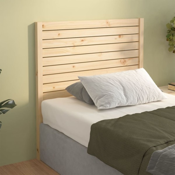 Cabecero de cama madera maciza de pino 106x4x100 cm