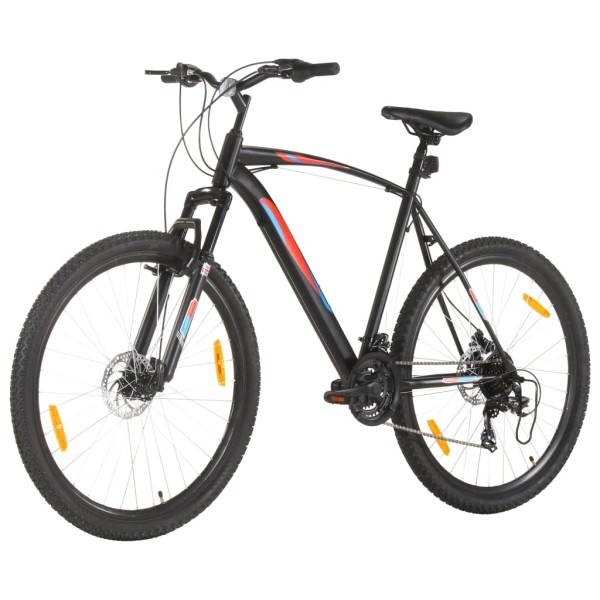 Bicicleta montaña 21 velocidades 29 pulgadas rueda 53 cm negro