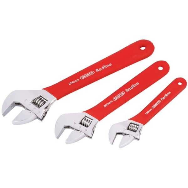 Draper Tools Juego de llaves inglesas ajustables Redline 67634