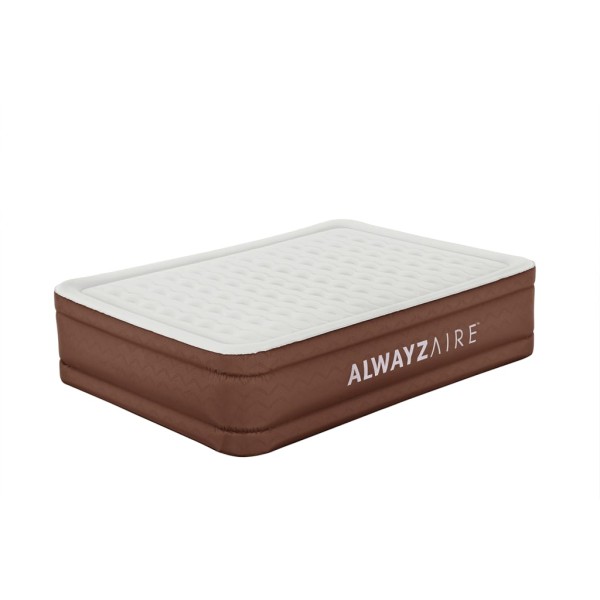 Bestway Cama hinchable AlwayzAire con bomba integrada 203x152x51 cm