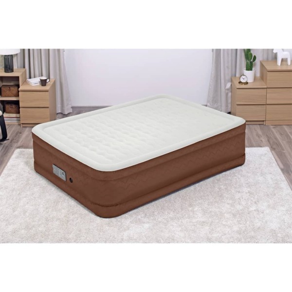 Bestway Cama hinchable AlwayzAire con bomba integrada 203x152x51 cm