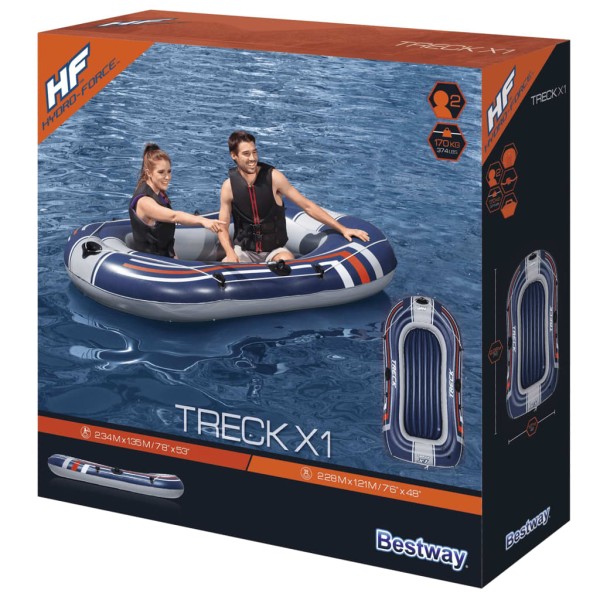 Bestway Bote inflable Treck X1 61064 Hydro-Force 228x121 cm