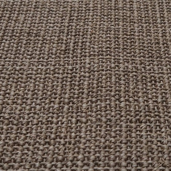 Alfombra de sisal para rascador marrón 80x300 cm