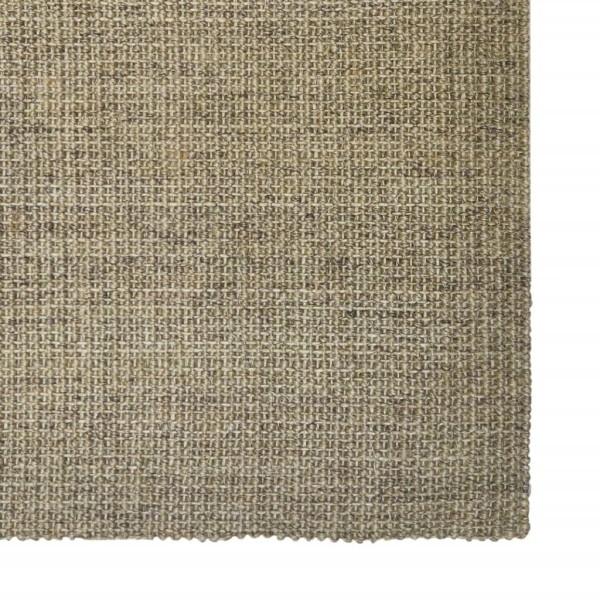 Alfombra de sisal para rascador gris taupe 66x200 cm