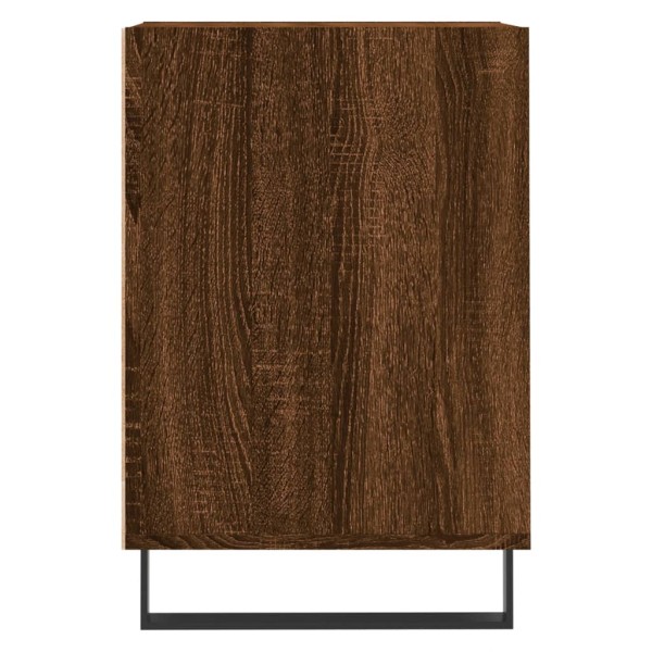 Mueble para TV madera contrachapada marrón roble 100x35x55 cm