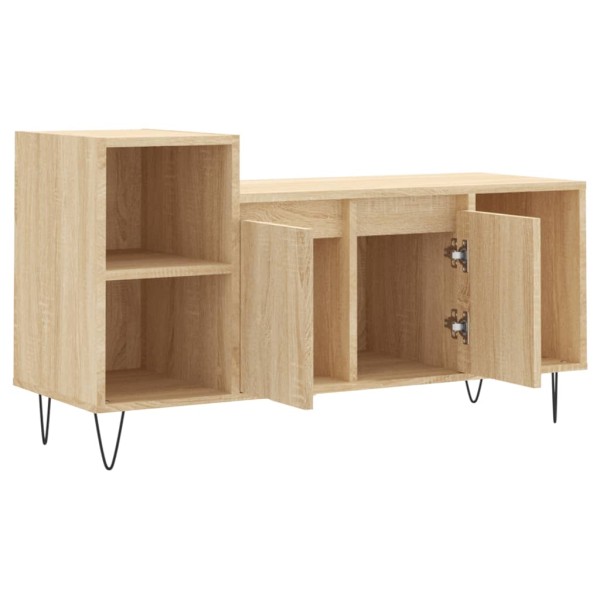 Mueble para TV madera contrachapada roble Sonoma 100x35x55 cm