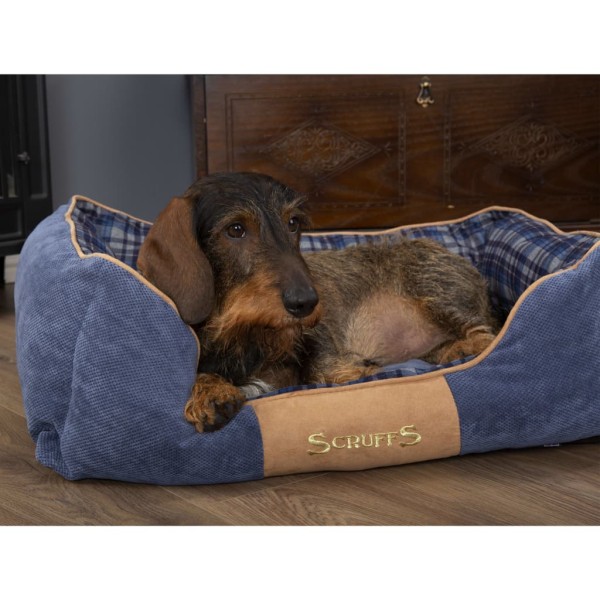 Scruffs Cama para mascotas Highland azul XL