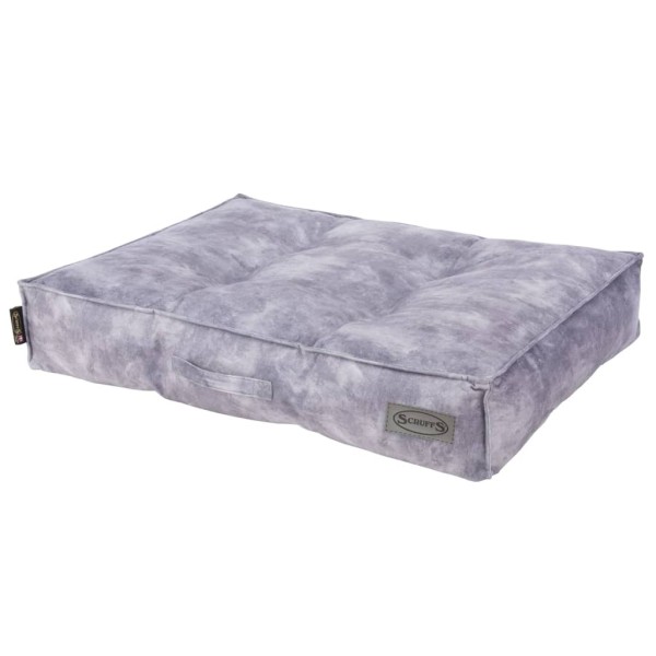 Scruffs & Tramps Colchón para perros Kensington gris L 100x70 cm