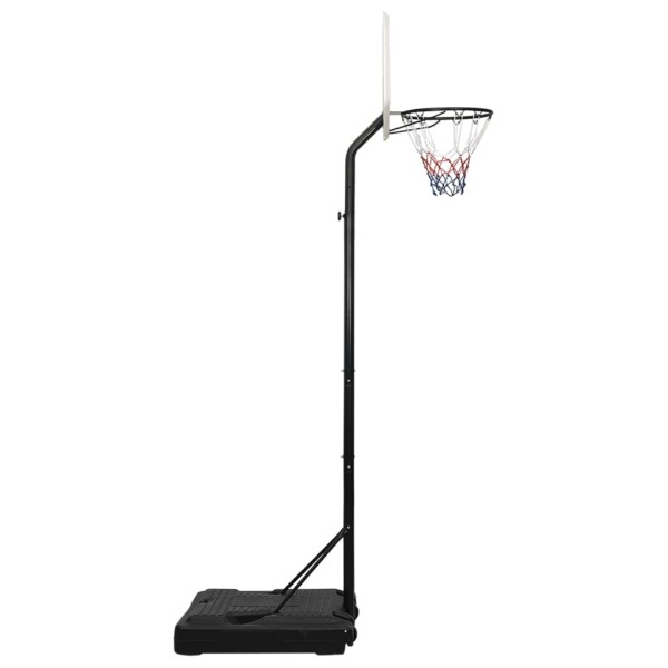 Canasta de baloncesto polietileno blanco 282-352 cm