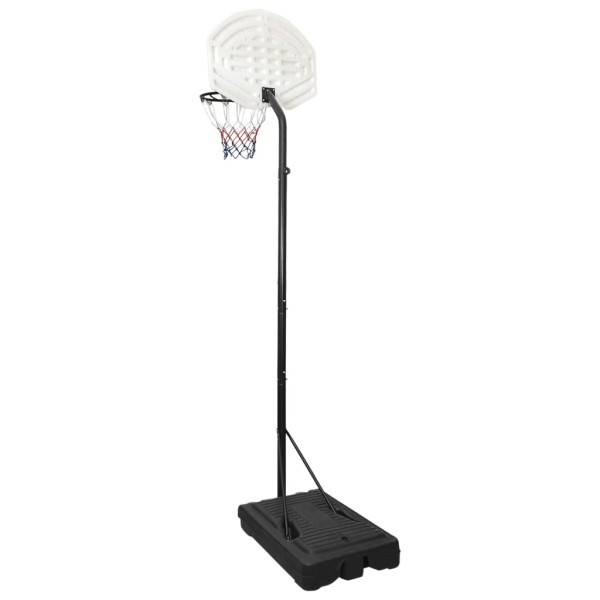 Canasta de baloncesto polietileno blanco 282-352 cm