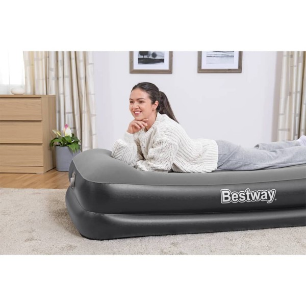 Bestway Colchón hinchable con bomba de aire integrada 191x97x46