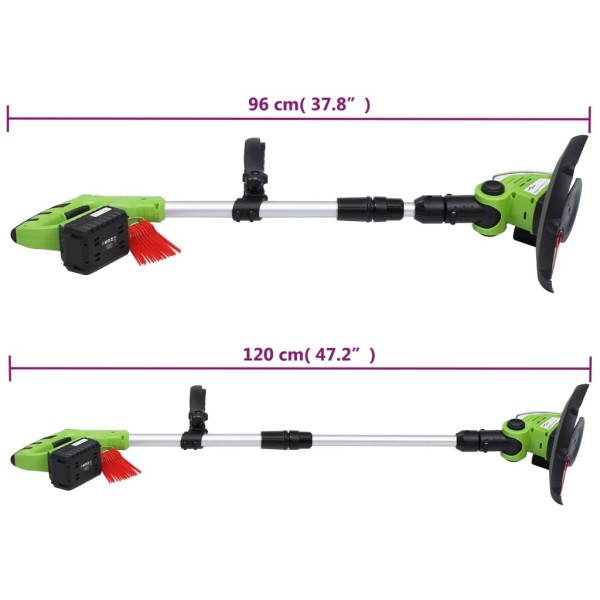 Set de herramientas eléctricas de jardín sin cable 4 piezas