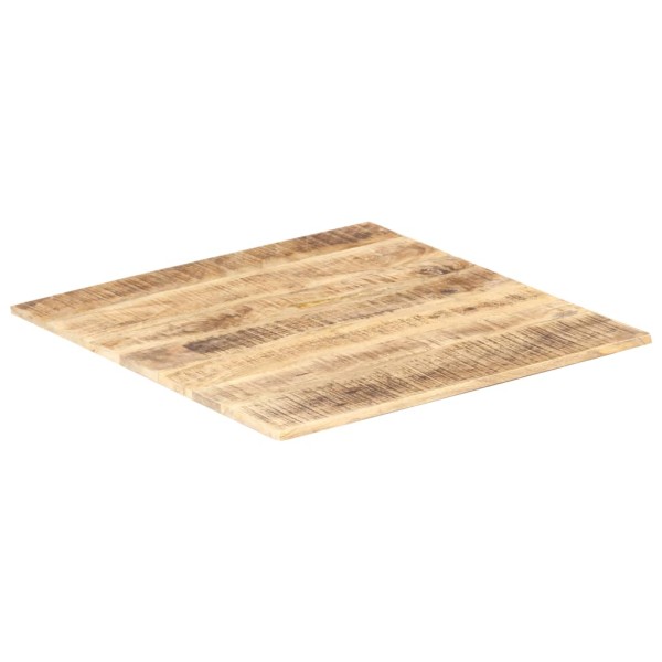 Superficie de mesa madera maciza de mango 15-16 mm 60x60 cm