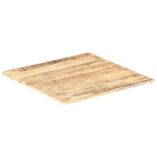 Superficie de mesa madera maciza de mango 15-16 mm 60x60 cm