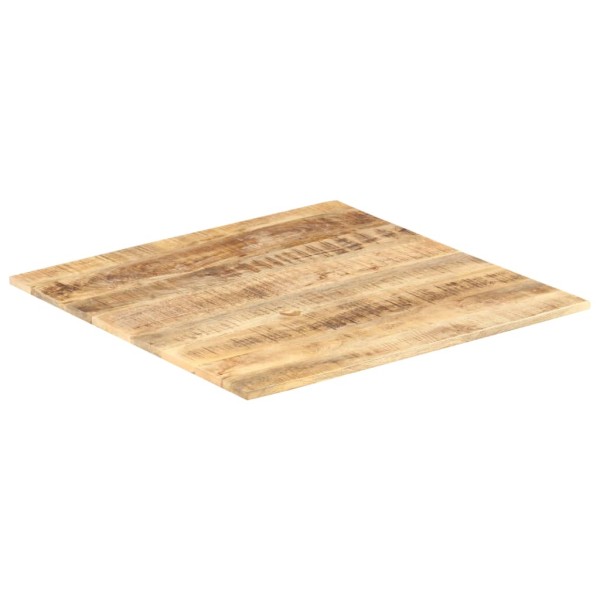 Superficie de mesa madera maciza de mango 15-16 mm 60x60 cm