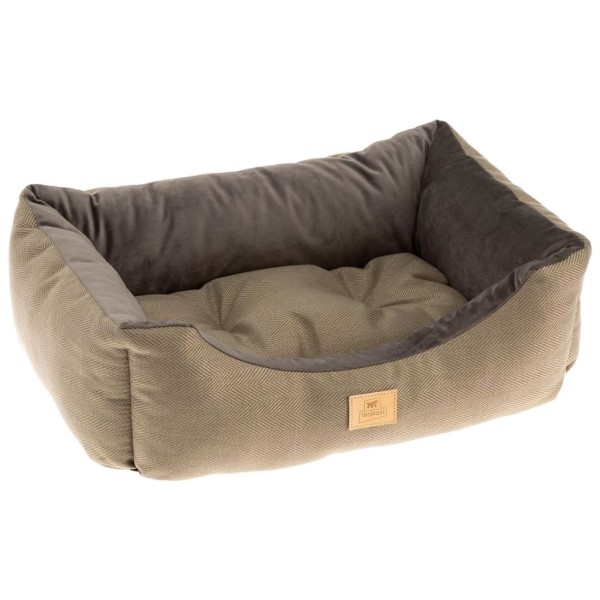 Ferplast Cama para perros y gatos Chester 80 marrón