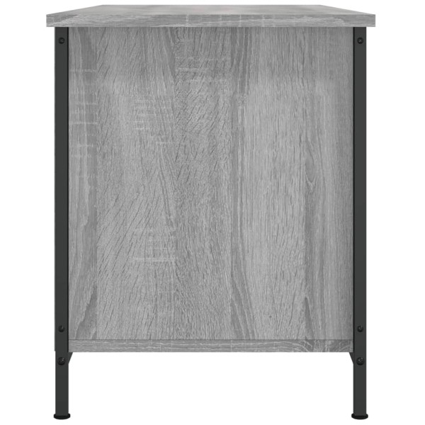 Mueble de TV madera contrachapada gris Sonoma 100x40x50 cm