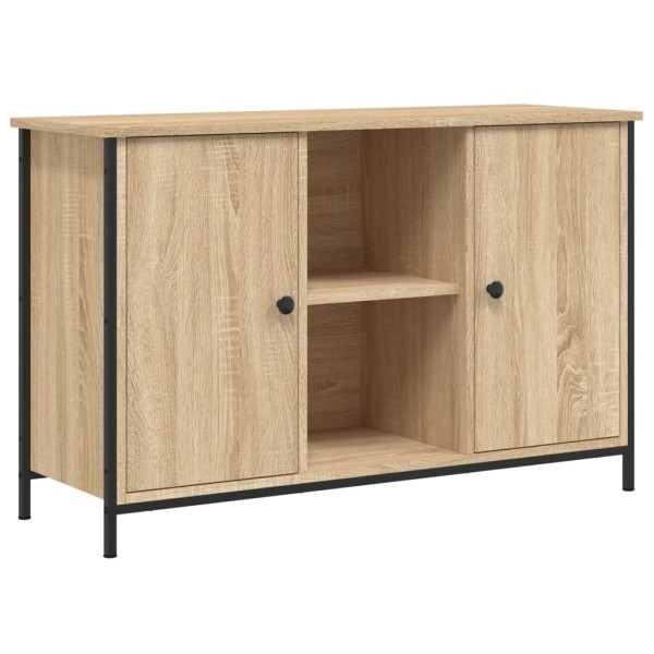 Mueble de TV madera de ingeniería roble Sonoma 100x35x65 cm