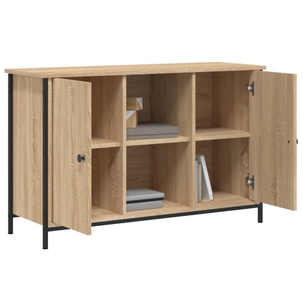 Mueble de TV madera de ingeniería roble Sonoma 100x35x65 cm