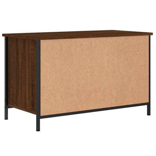 Mueble para TV madera contrachapada marrón roble 80x40x50 cm