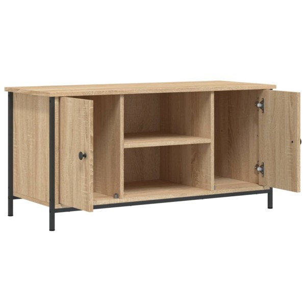 Mueble para TV madera contrachapada roble Sonoma 100x40x50 cm