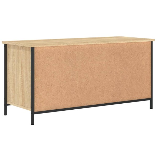 Mueble para TV madera contrachapada roble Sonoma 100x40x50 cm