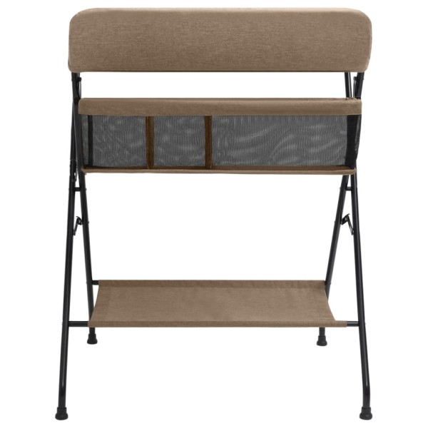 Mesa cambiadora hierro gris taupe