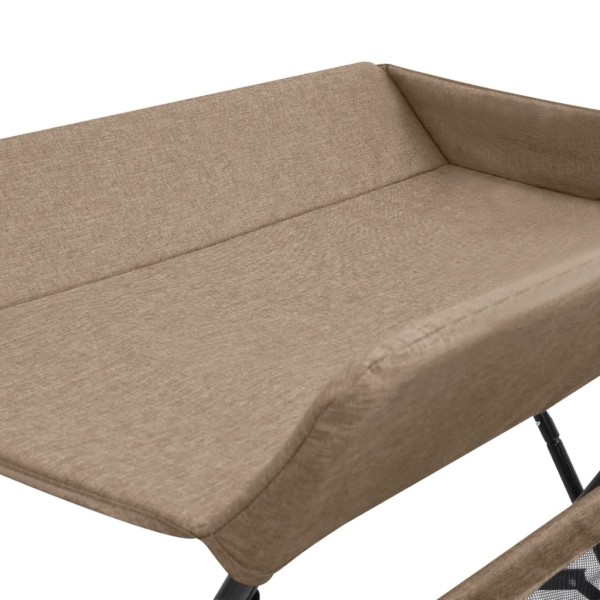 Mesa cambiadora hierro gris taupe