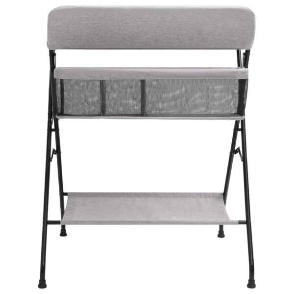 Mesa cambiadora hierro gris claro