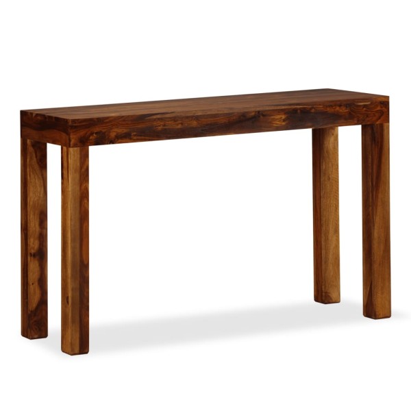 Mesa consola de madera de Sheesham maciza 120x35x75 cm