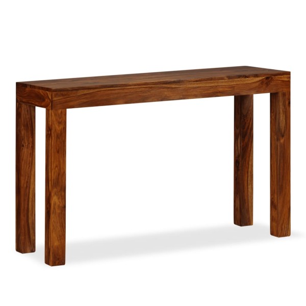 Mesa consola de madera de Sheesham maciza 120x35x75 cm