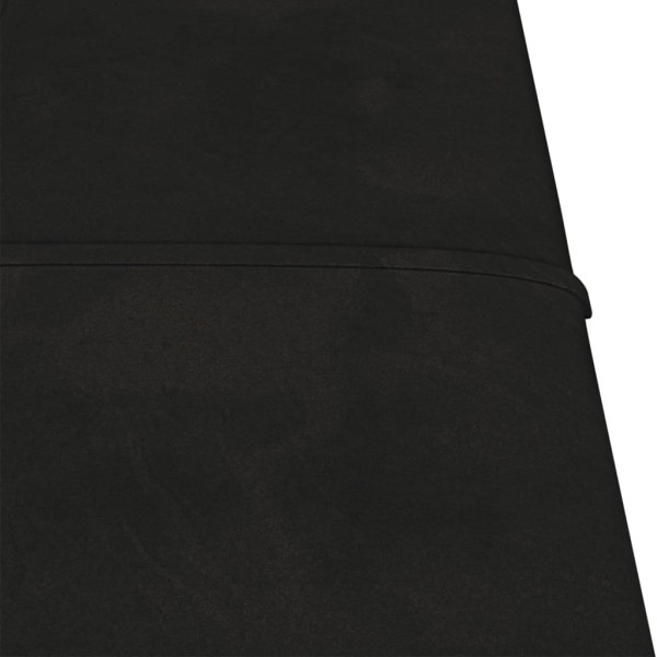 Paneles de pared 12 uds terciopelo negro 30x30 cm 1,08 m²