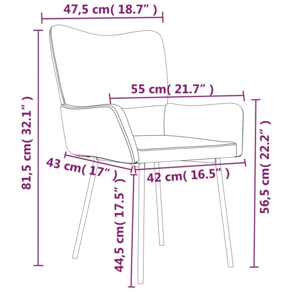 Sillas de comedor 2 unidades terciopelo amarillo